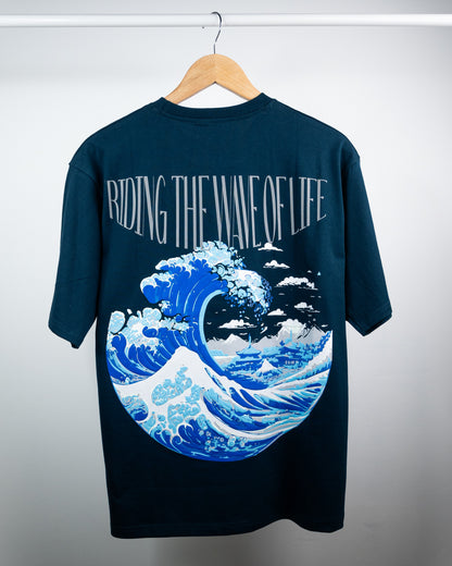 WAVE BLUE TSHIRT