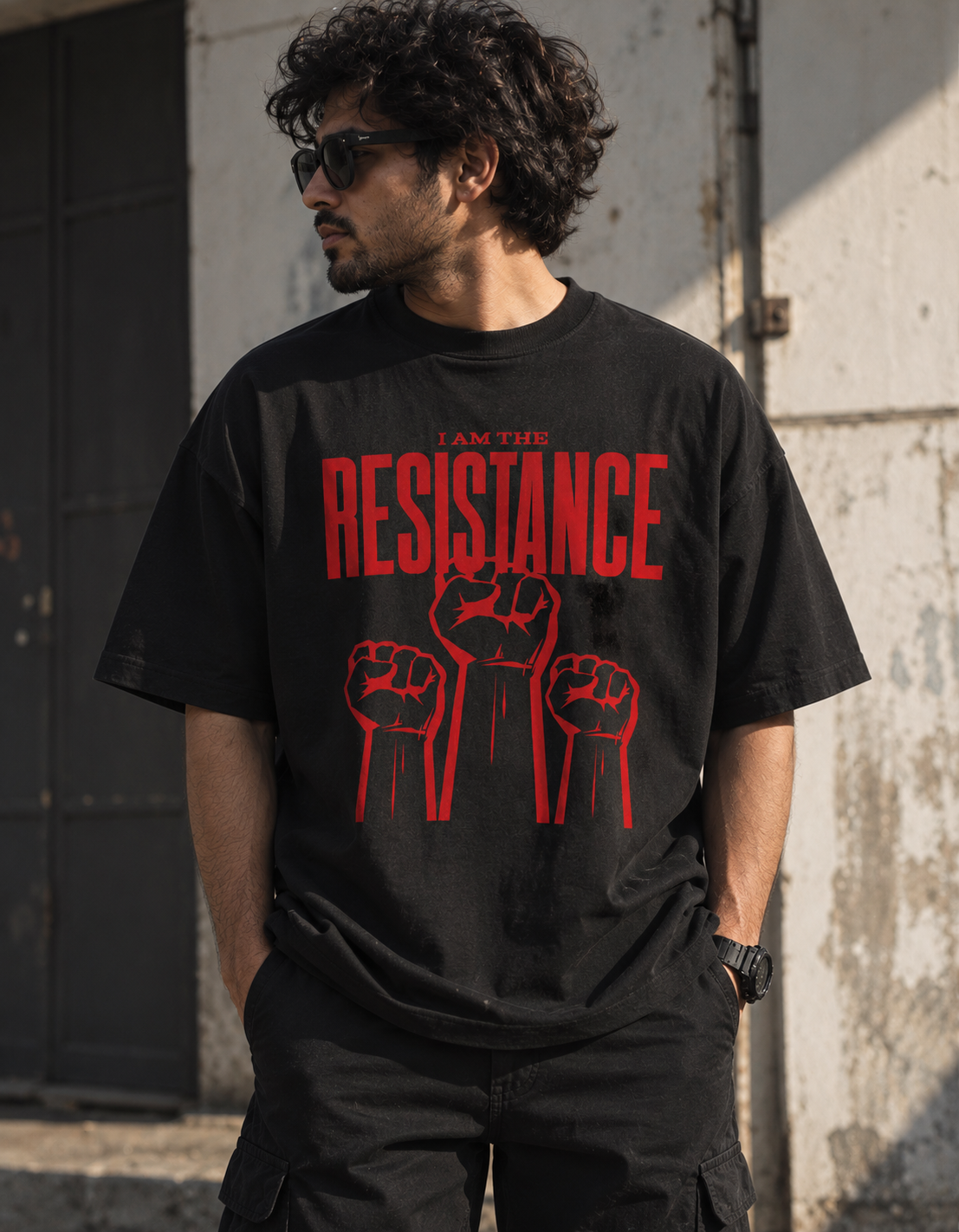RESISTANCE -- OVERSIZE TSHIRT